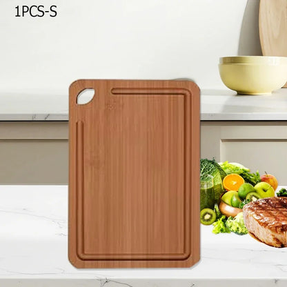 1~3Pcs Bamboo Cutting Board Set for Cut Meat Vegetable Fruits Thick Bamboo Cutting Board Multipurpose Kitchen Chopping Boards