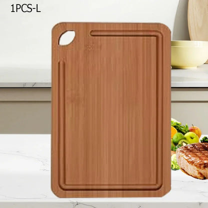 1~3Pcs Bamboo Cutting Board Set for Cut Meat Vegetable Fruits Thick Bamboo Cutting Board Multipurpose Kitchen Chopping Boards